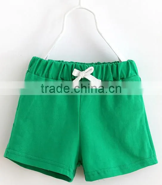 custom made quality knit girls kids casual shorts and dress