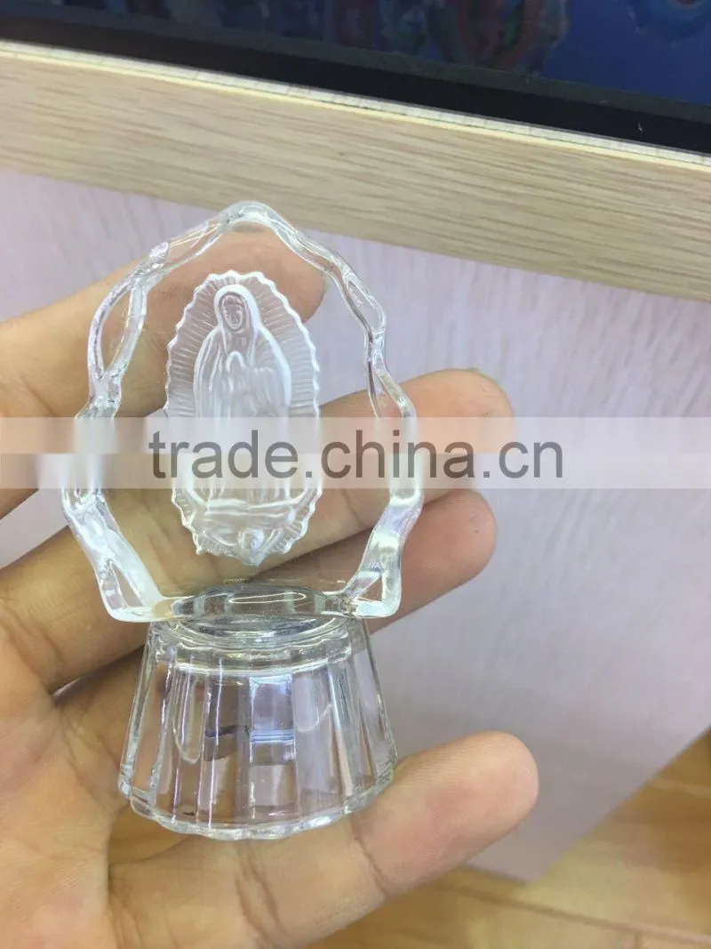 Wholesale Glitta Fashion wedding gifts for guests Christianity Jesus Christian crystal gift wedding favors JC-CC-01