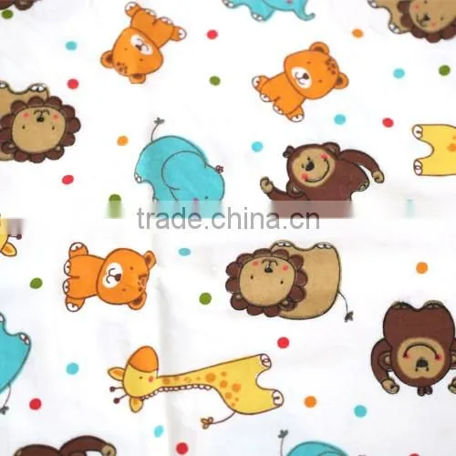 100% organic cotton flannel fabric