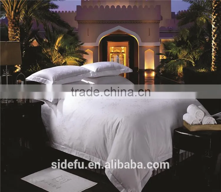 Luxury Hot Sell Jacquard Hotel Bed Linen Bedding Set