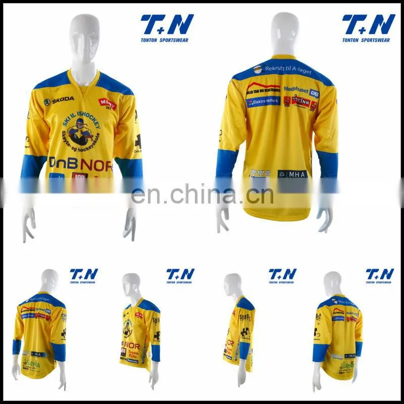 custom sublimation pullover ice hockey wear