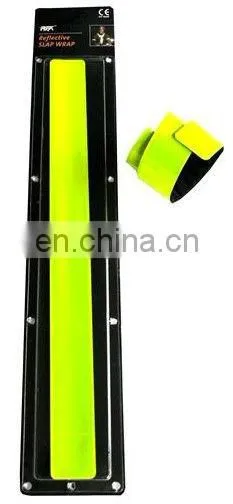 Assorted color and logo Reflective Safety Arm Cuff