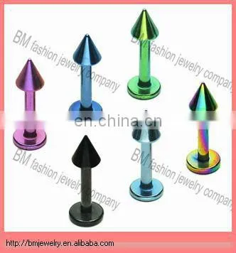 Hot wholesale cheap lip rings labret piercing jewelry
