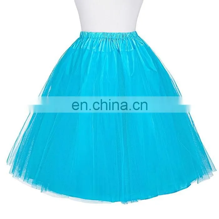 Grace Karin Women 2 Layers Crinoline Underskirt Petticoat for Retro Vintage Dress BP000056