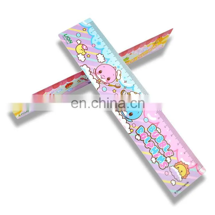 OEM making advertising plastic shape ruler