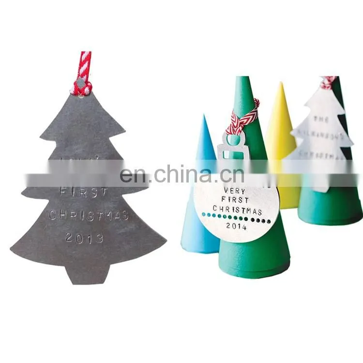Fancy crystal shape christmas tree ornament for Christmas decoration gift on December