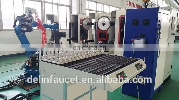 Automatic polishing metal complex structure robot polishing machine for stainless steel