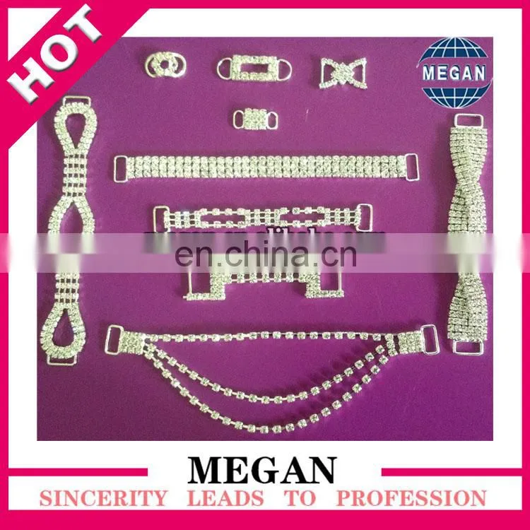 Fashion Four Hanging Rhinestone Bikini Connector