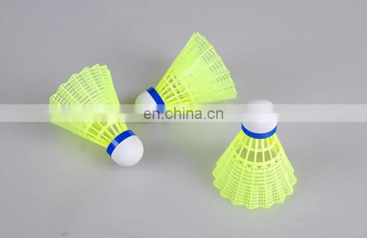 6 pcs set badminton nylon shuttlecock aeroplane badminton shuttlecock