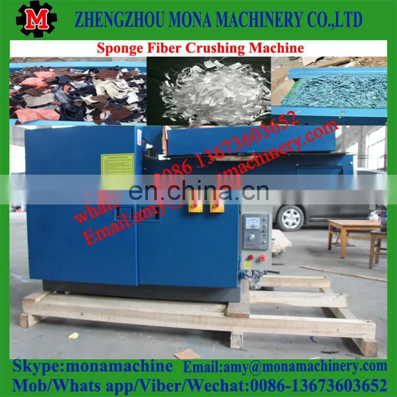 Fully Automatic Cotton Yarn Recycling Crushing Fiber Chopping Old Waste Clothes Cutter Cloth Cutting Machine Price
