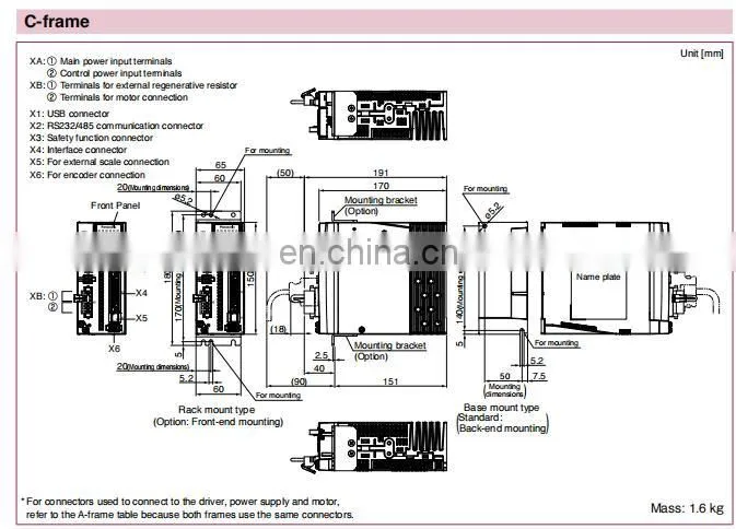 750w AC Servo Motor Drive MCDLN35SE For Injection Machine