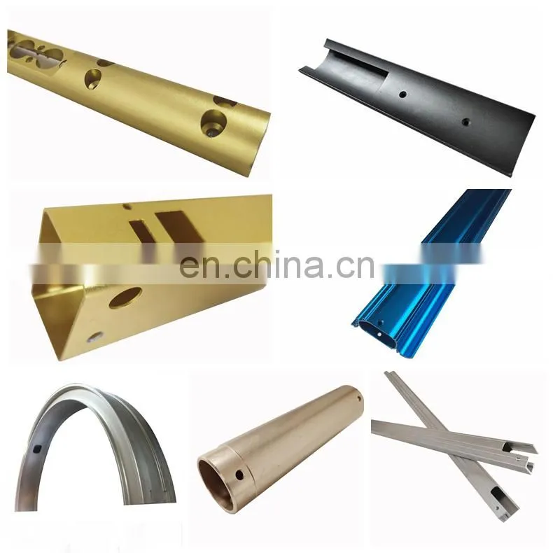 Anodising aluminium process mill finish aluminum machined custom aluminum extrusion parts