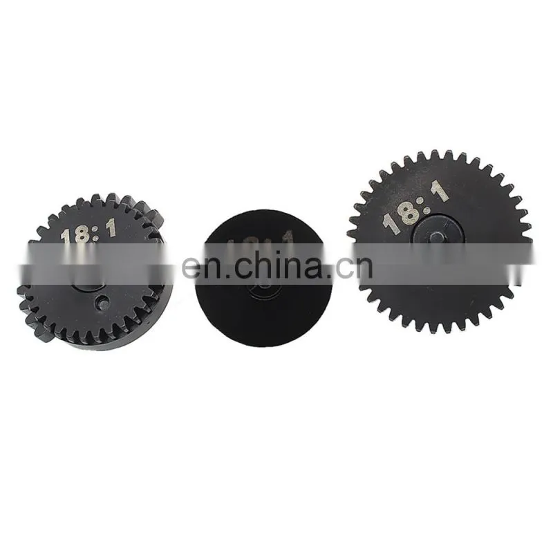 18:1 Manufacturer Durable hydraulic giant Gear Set Water Gel Beads Parts 11.1V Modified Special Metal Gear Set