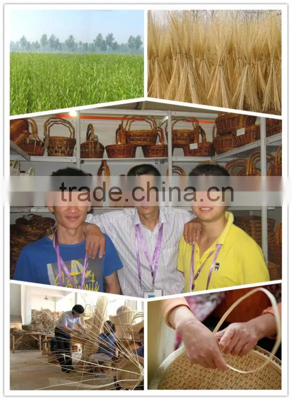 woven white long wicker tray with plastic liner