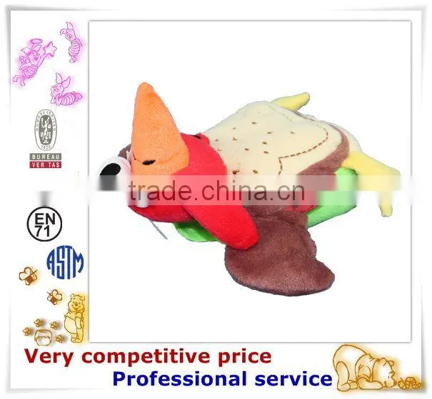 Factory Promotion Custom Made Plush Pet Products dog puzzle toys