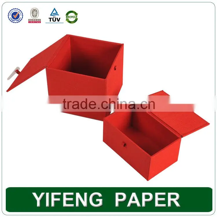 supply red small gift box,wedding box,food box