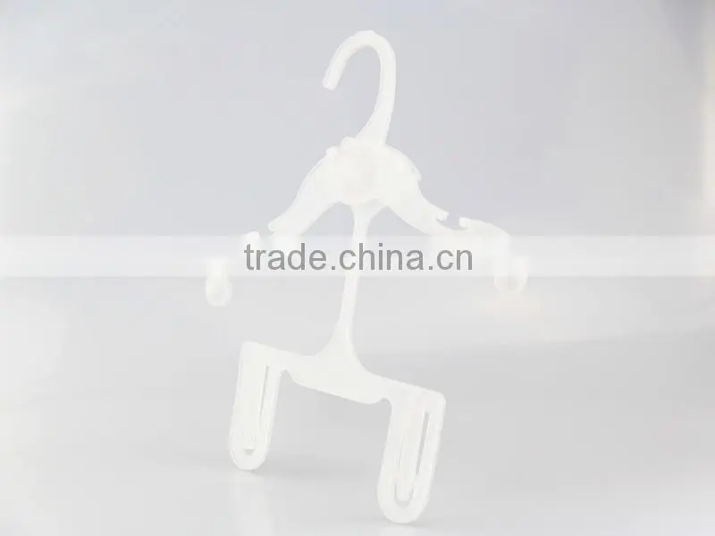 IMY-513 white childrens hangers for clothes plastic