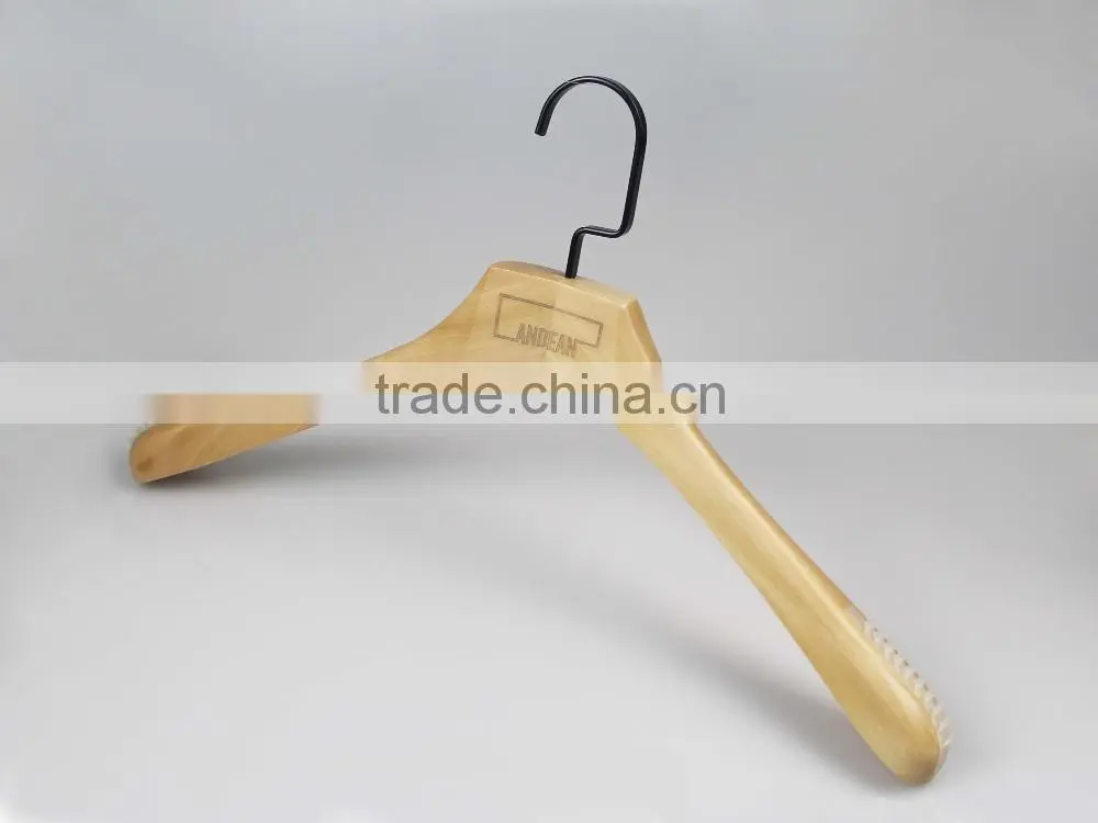 IMY-534 natural color superior wood hangers
