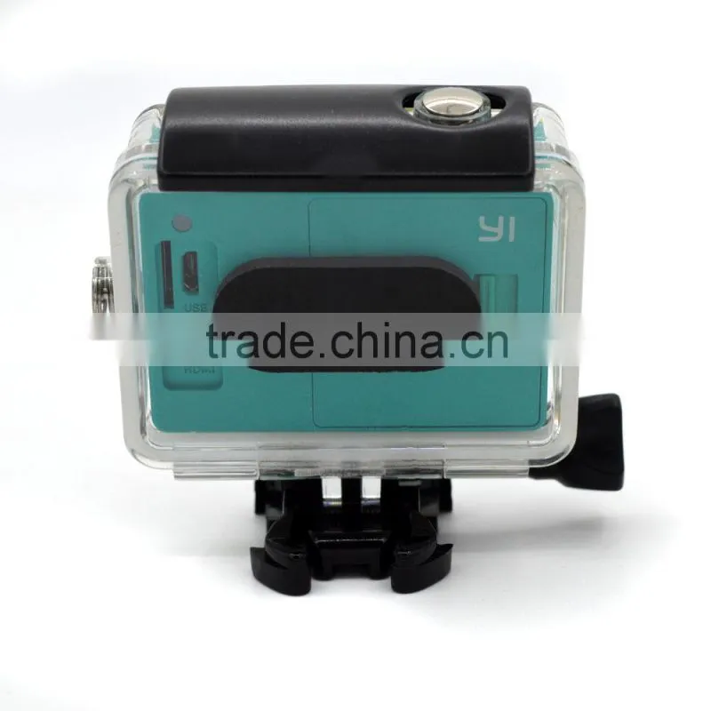 Perfect 60 Meters Deep Waterproof Case for Xiaomi Yi Camera with Full Buttons For Easy Operation On Xiaomi Yi Action Cameras