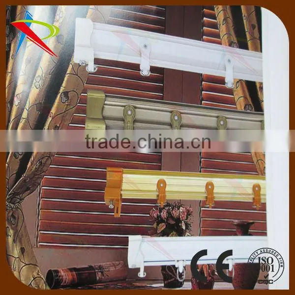 High quality New aluminium heavy duty curtain Rail, flexble curtain rail