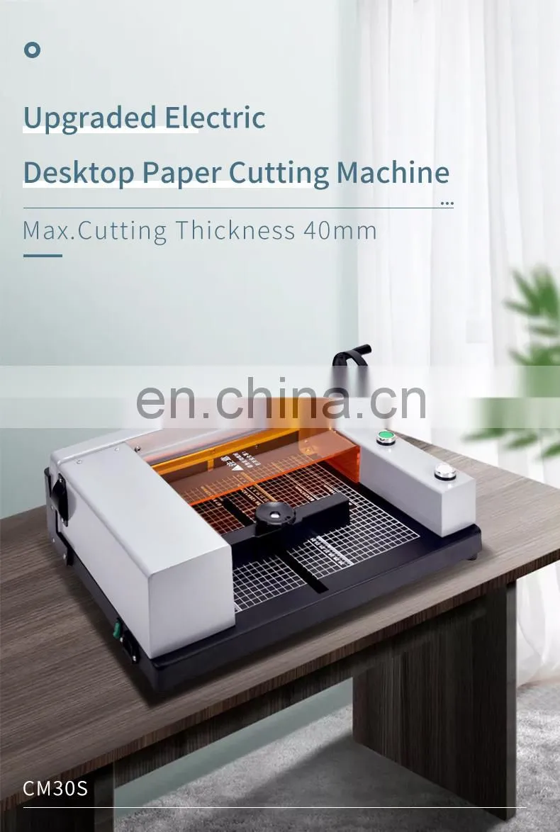 desktop paper cutter A4 size electric paper cutter