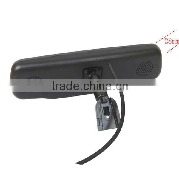 4.3inch original rear view mirror monitor,AV signal auto detect power on/off