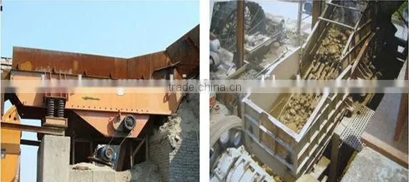 Popular vibrating feeder machine, belt conveyor price for sale