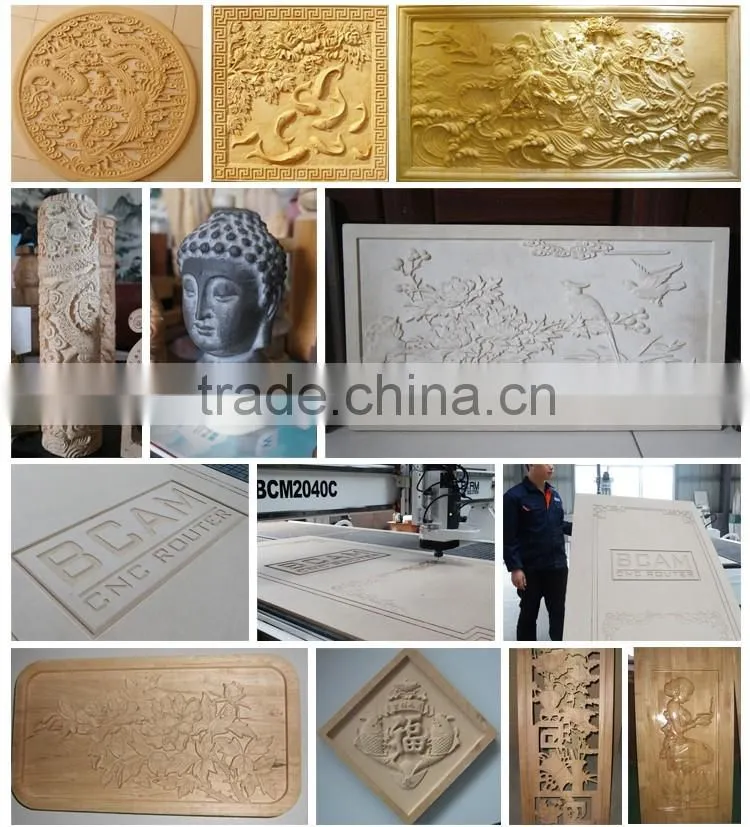 Factory price aluminum cutting cnc router machine