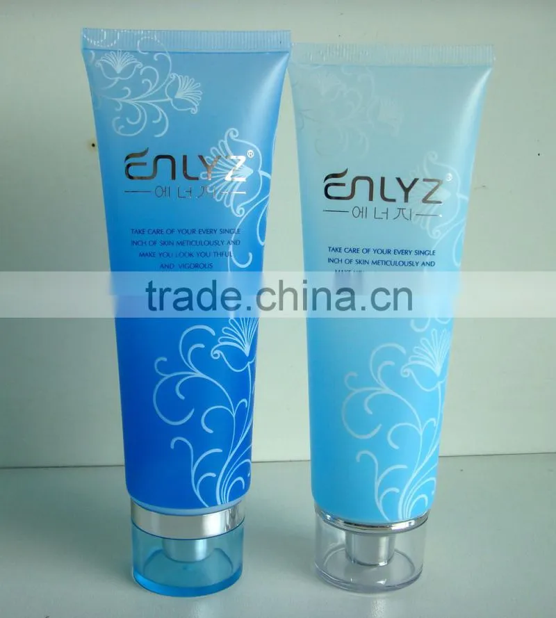 Plastic Tubes with Acrylic Caps, cosmetic soft tube packing