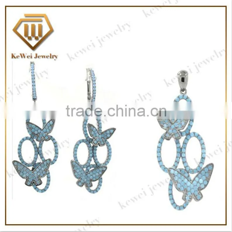 New Design Fashion 925 silver jewelry big turquoise rings