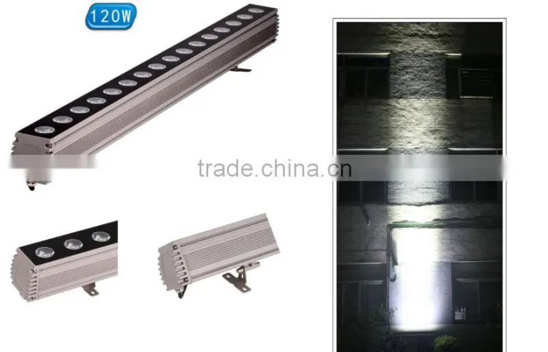 High Quality Outdoor IP65 DMX512 36W 24W RGB LED Rectangular Wall Washer