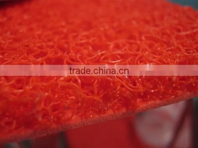 Trade Assurance Single color pvc material anti slip foot mat