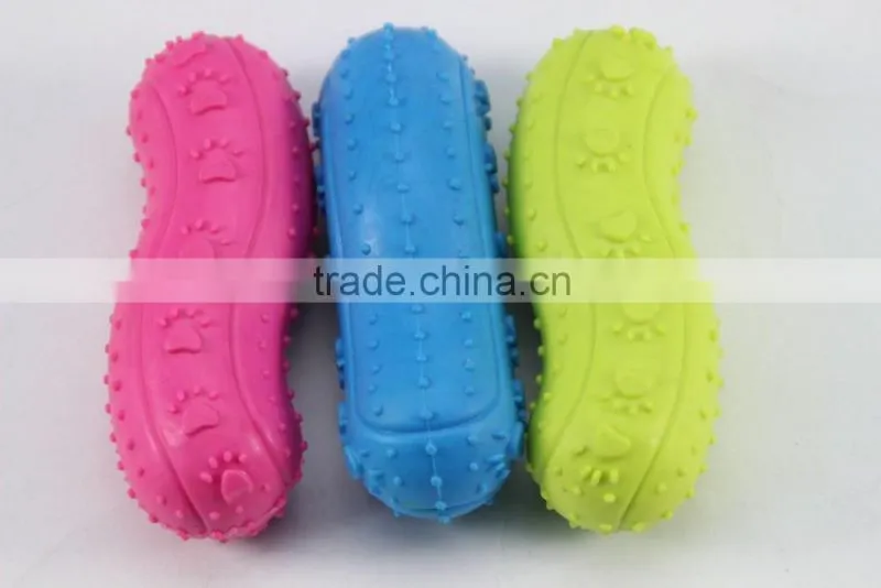 Sausages rubber pet toys cat pet dog supplies dog chews wholesale factory
