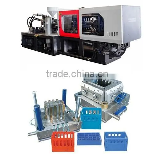 418ton Plastic Beer Case Injection Moulding Machine