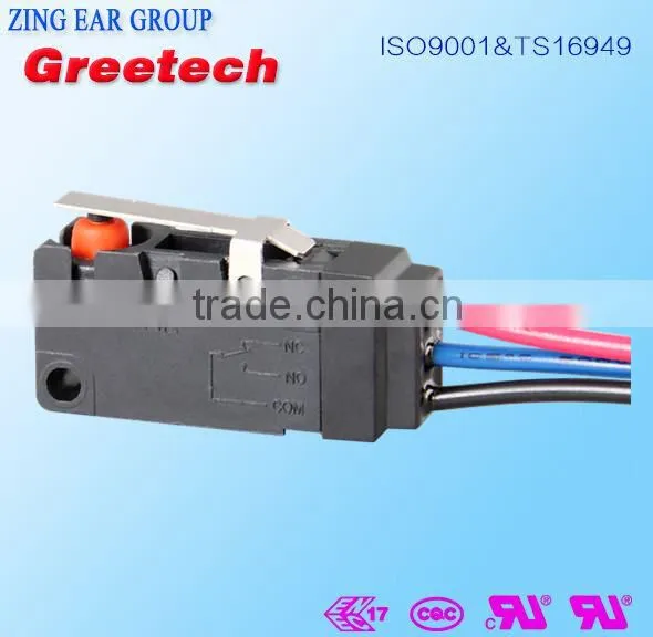 120 volt 3 position push button switch double micro switches