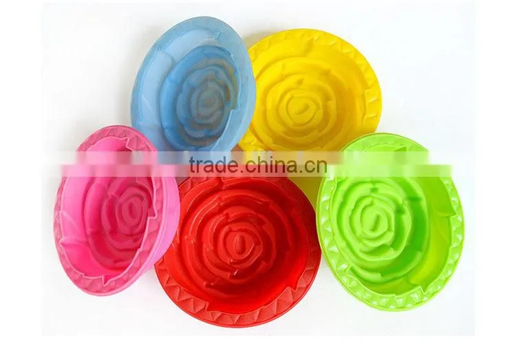 YangJiang factory manufacture Eco-friendly Cute silicone mold for cake decorating