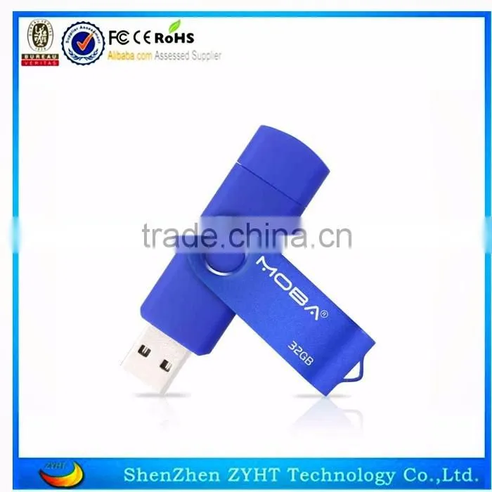 New design 2016 OTG USB flash drive 32g A+flash