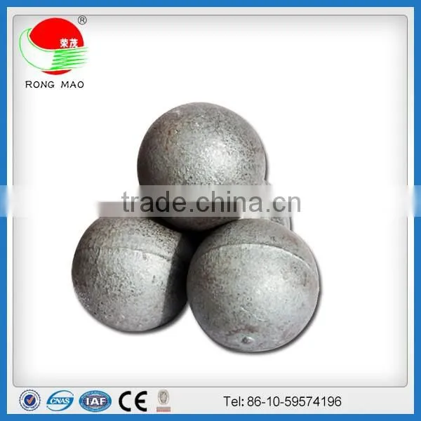 High efficiency pore-free chrome grinding ball pore-free