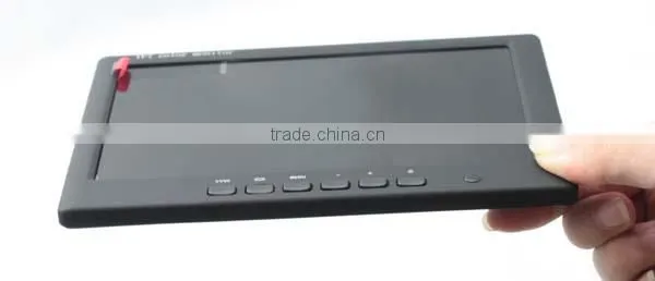 TM-7005 7 inches supper slim TFT LCD Car monitor with Stand bracket