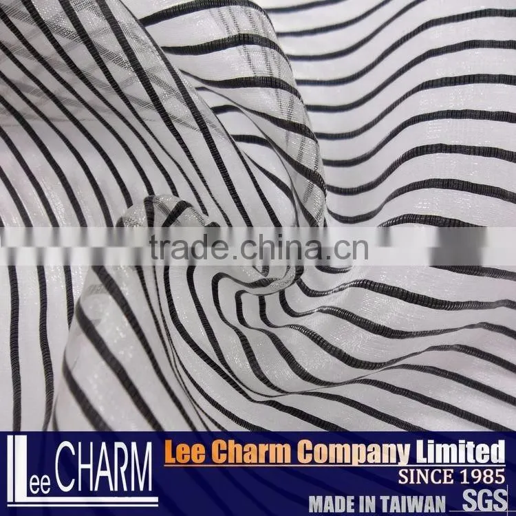 Black Polyester Turkish Turkey Curtain Fabric