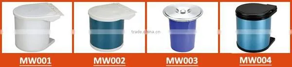 Recommendable style plastic waste bin
