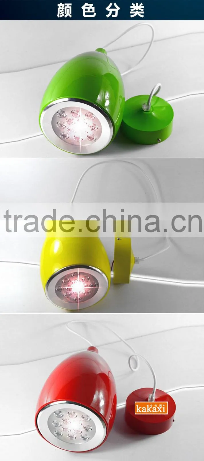 The Wax Gourd 9W 12W LED Pendant Lights Fashionable LED Art chandelier Droplight