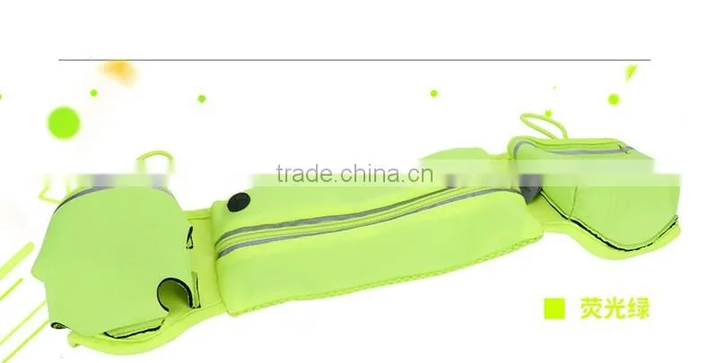 Original Rock Multifunctional Running Belt for Mobile Phone below 5.5 inch with zipper Waterproof Sport Pouch Kettle Bag MT-5648