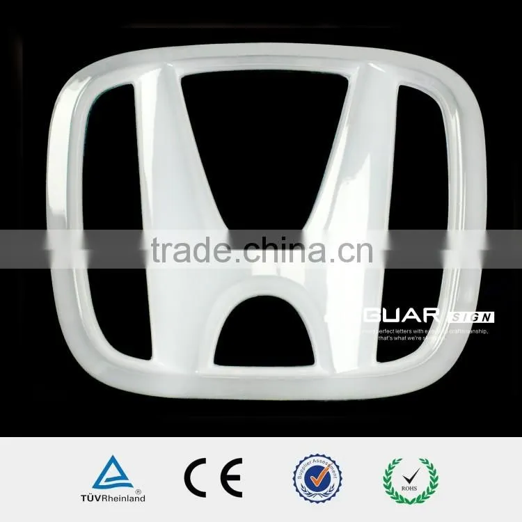 acrylic 3d car brand name sign from jaguar