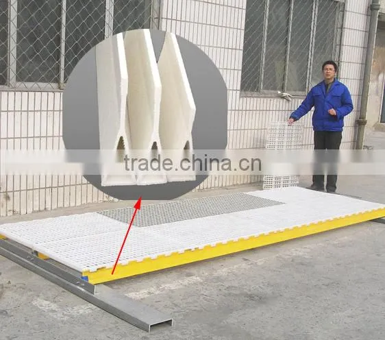 pig raising equipment - high strength fiberglass support beam for pig plastic floor support, long service life, anti-corrosion