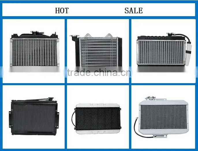 Factory Direct Sale Standard Custom Motorcycle Radiator Wih Cooling Fan