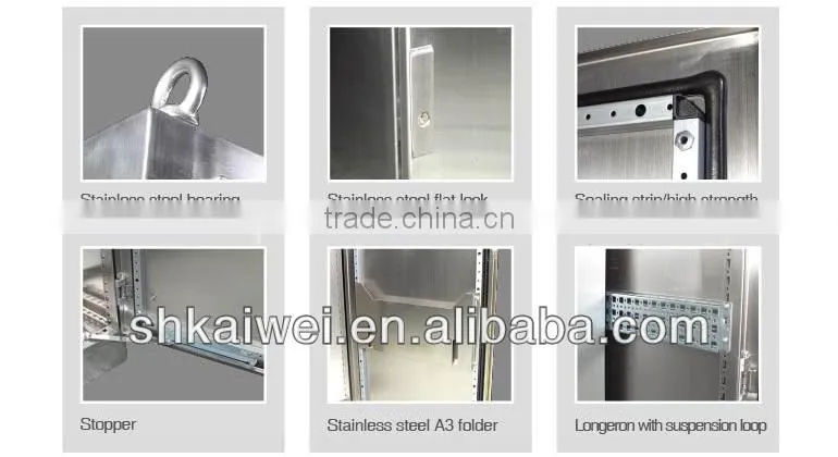 BES stainless steel stand-alone electrical control cabinet