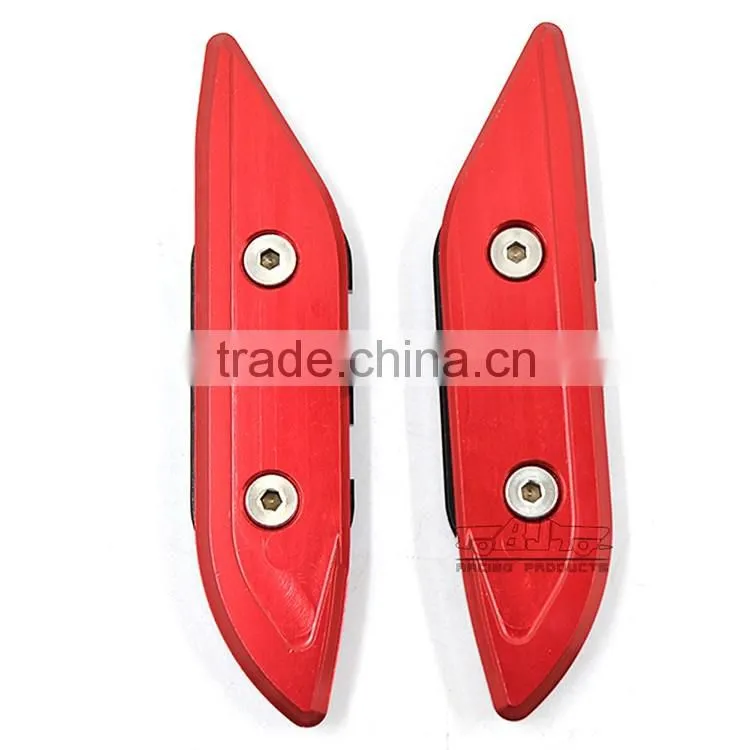 BJ-MHC-YA002 Motorcross Red CNC Aluminum Mirror Hole Cap Cover for Yamaha T MAX 530 2012-2015