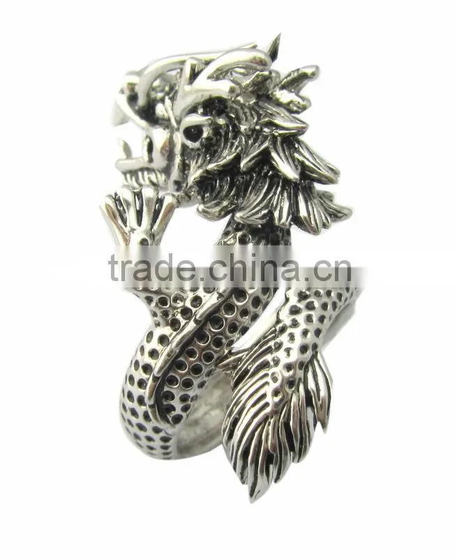 Unique Design Plain Silver Ring