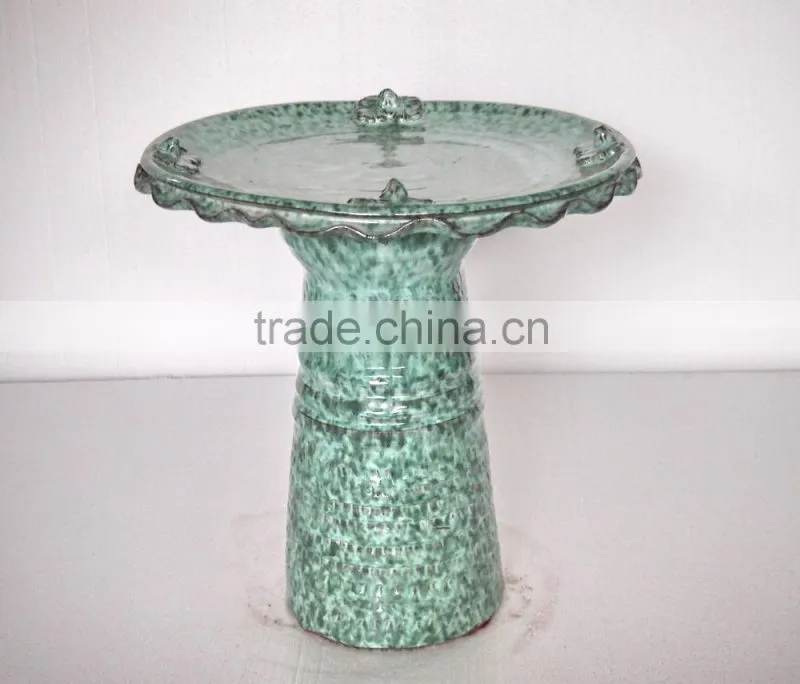 Craft Pottery Birdbath Individual Packing Clay